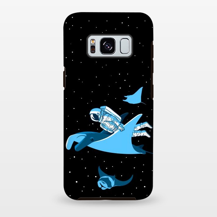 Galaxy S8 plus StrongFit Astronaut blanket fish by Alberto