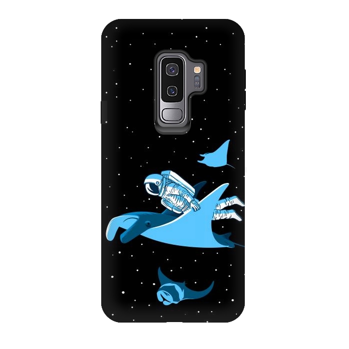 Galaxy S9 plus StrongFit Astronaut blanket fish by Alberto