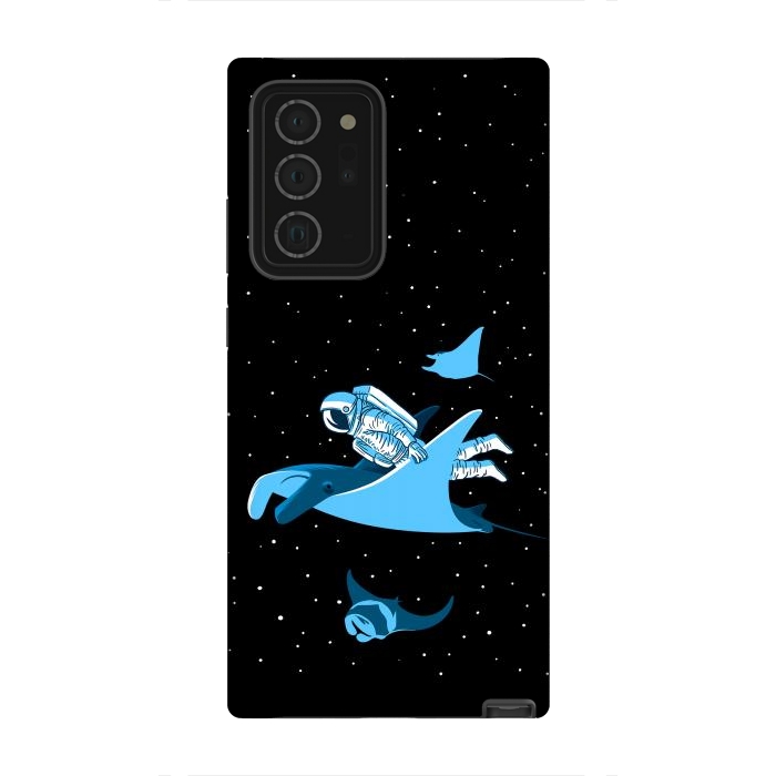 Galaxy Note 20 Ultra StrongFit Astronaut blanket fish by Alberto