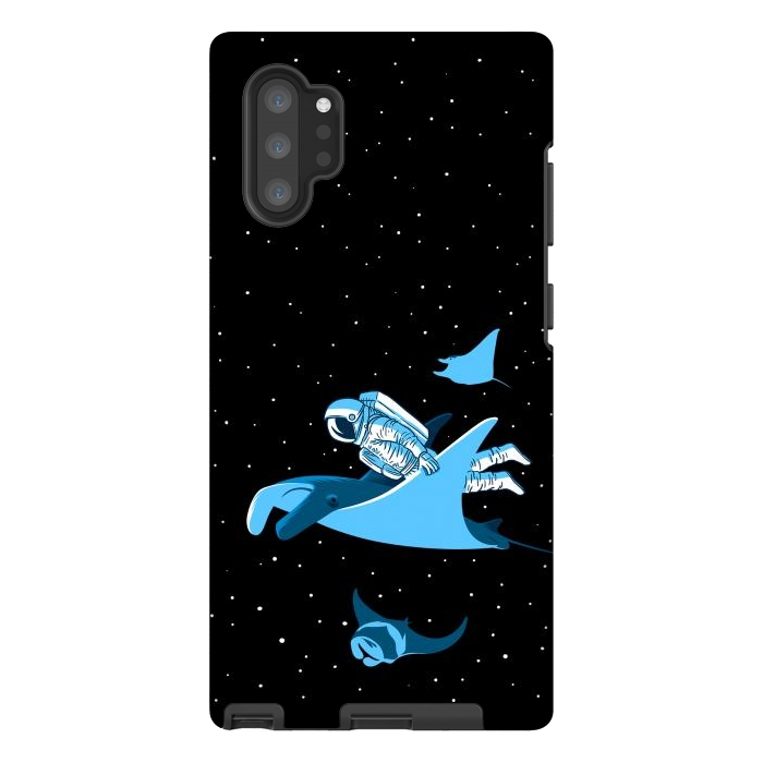 Galaxy Note 10 plus StrongFit Astronaut blanket fish by Alberto