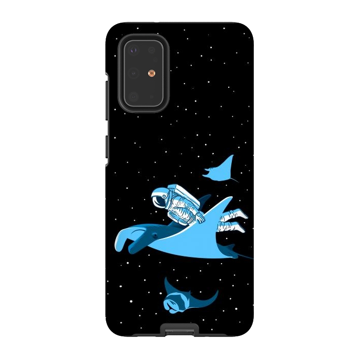 Galaxy S20 Plus StrongFit Astronaut blanket fish by Alberto