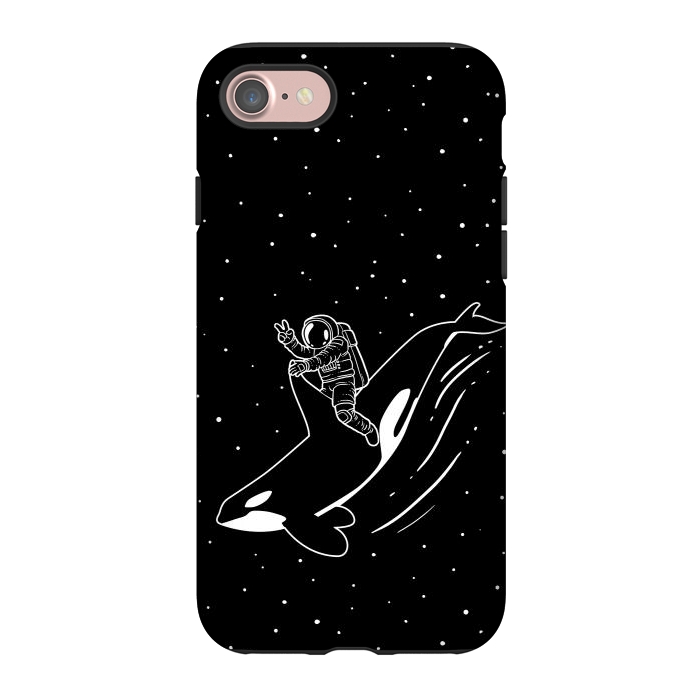 iPhone 7 StrongFit Killer Whale Astronaut by Alberto