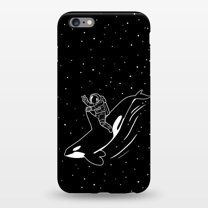 iPhone 6/6s plus StrongFit Killer Whale Astronaut by Alberto