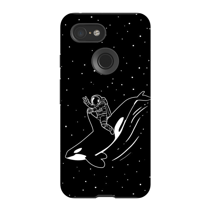Pixel 3 StrongFit Killer Whale Astronaut by Alberto