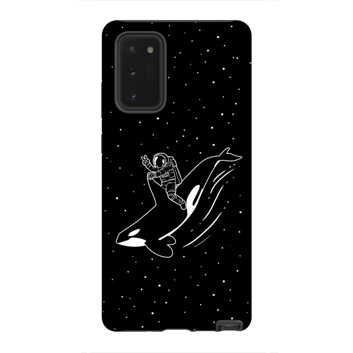 Galaxy Note 20 StrongFit Killer Whale Astronaut by Alberto