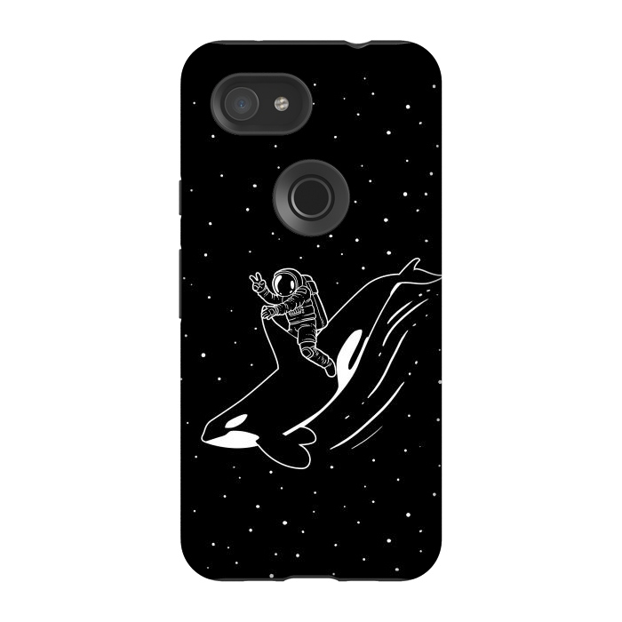 Pixel 3A StrongFit Killer Whale Astronaut by Alberto