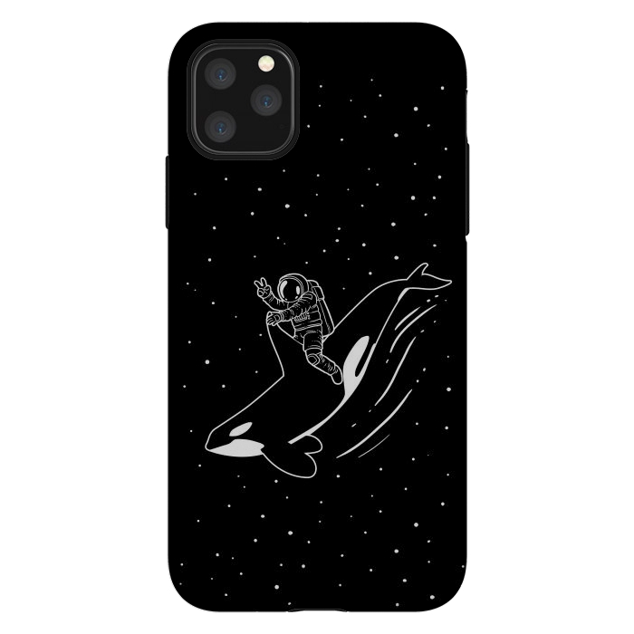 iPhone 11 Pro Max StrongFit Killer Whale Astronaut by Alberto