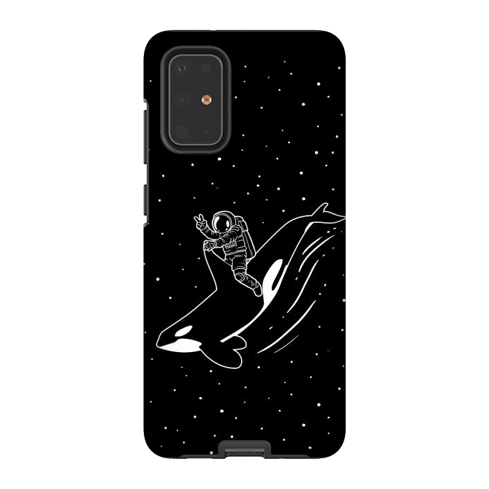 Galaxy S20 Plus StrongFit Killer Whale Astronaut by Alberto