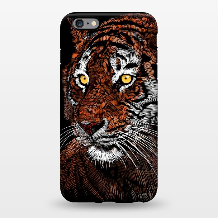 iPhone 6/6s plus StrongFit Realistic Tiger by Alberto
