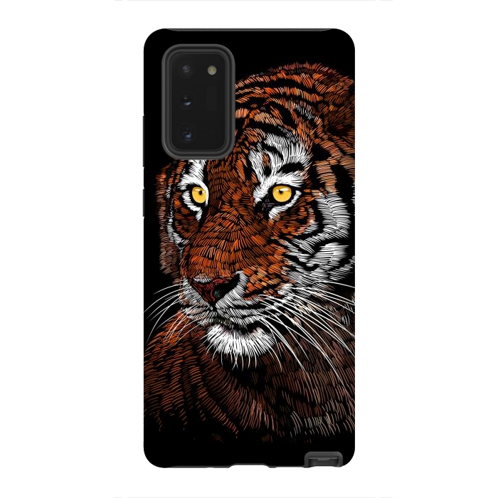 Galaxy Note 20 StrongFit Realistic Tiger by Alberto