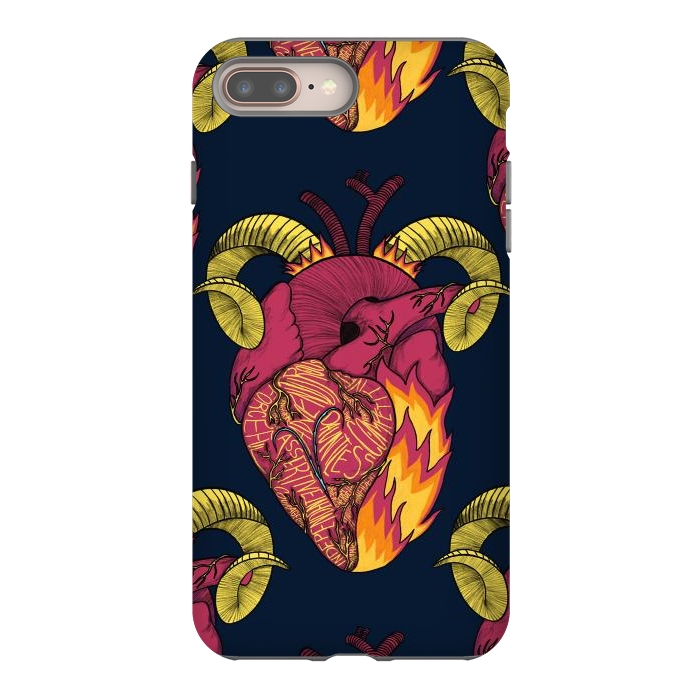 iPhone 7 plus StrongFit Aries Heart by Ranggasme