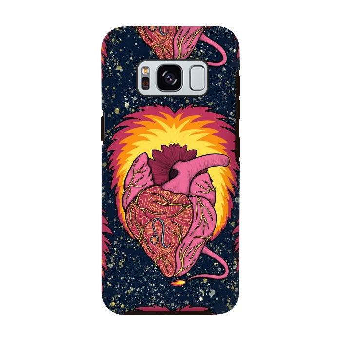 Galaxy S8 StrongFit Leo Heart by Ranggasme