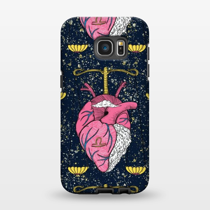 Galaxy S7 EDGE StrongFit Libra Heart by Ranggasme