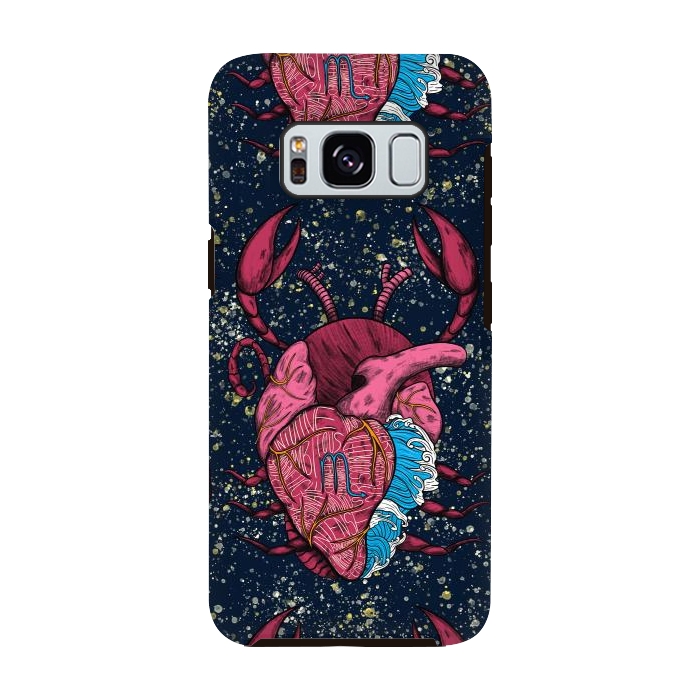 Galaxy S8 StrongFit Scorpio Heart by Ranggasme