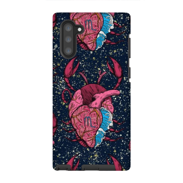 Galaxy Note 10 StrongFit Scorpio Heart by Ranggasme