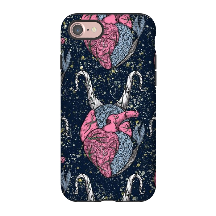 iPhone 7 StrongFit Capricorn Heart by Ranggasme