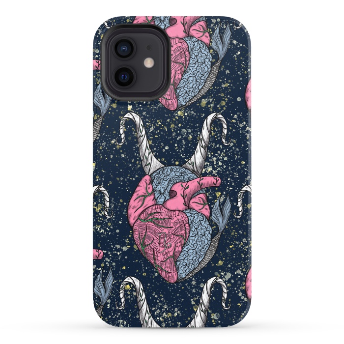 iPhone 12 StrongFit Capricorn Heart by Ranggasme
