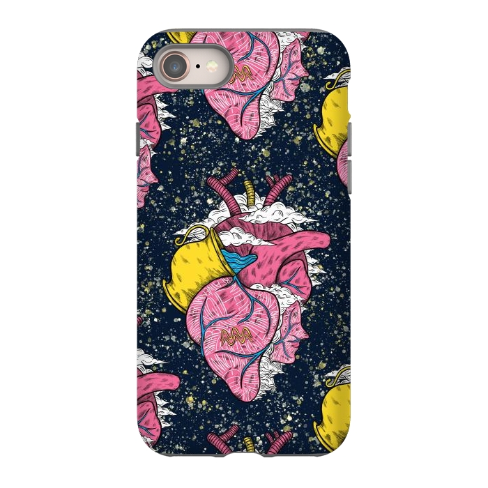 iPhone 8 StrongFit Aquarius Heart by Ranggasme