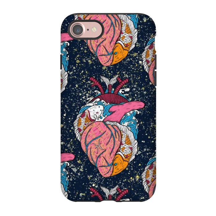 iPhone 7 StrongFit Pisces Heart by Ranggasme