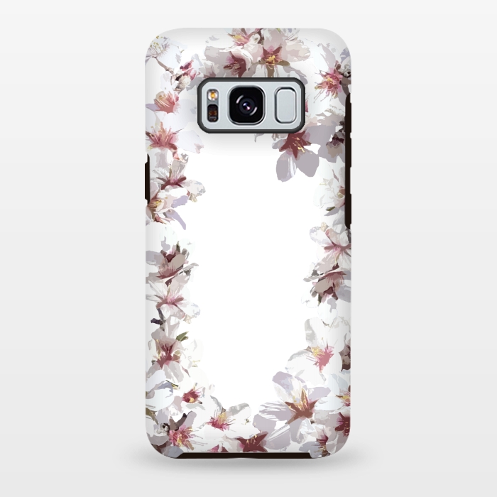 Galaxy S8 plus StrongFit Sweet cherry blossom flowers by Julia Grifol