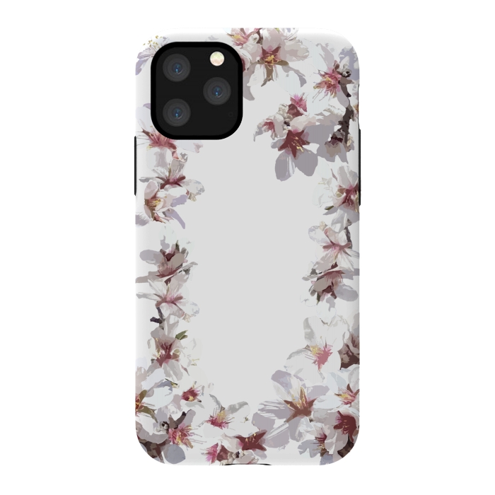 iPhone 11 Pro StrongFit Sweet cherry blossom flowers by Julia Grifol