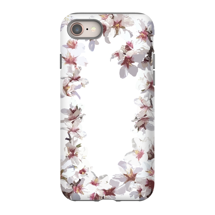 iPhone SE StrongFit Sweet cherry blossom flowers by Julia Grifol