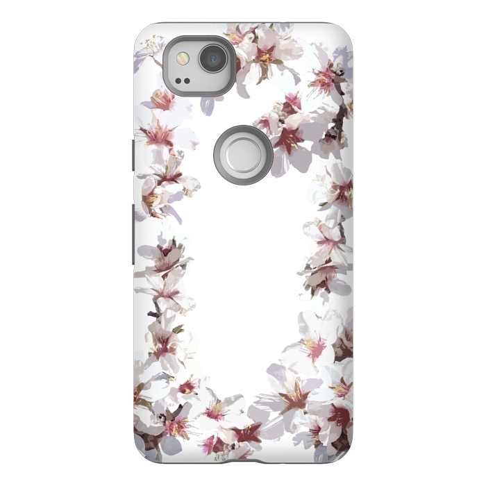 Pixel 2 StrongFit Sweet cherry blossom flowers by Julia Grifol