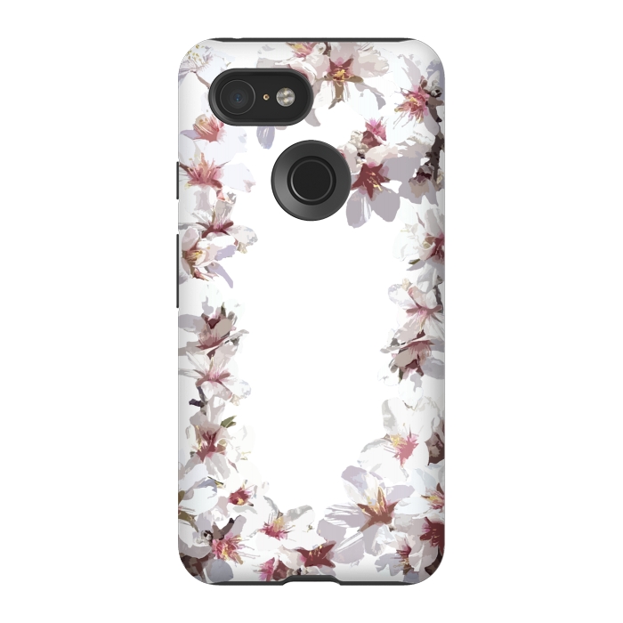 Pixel 3 StrongFit Sweet cherry blossom flowers by Julia Grifol