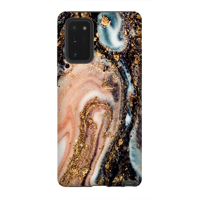 Galaxy Note 20 StrongFit Golden Turn Artistic Design by ArtsCase