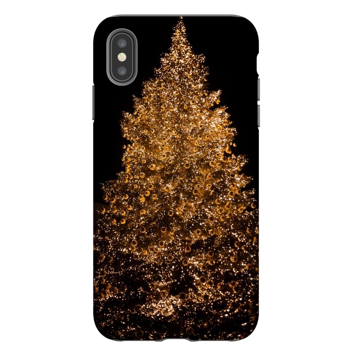 iPhone Xs Max StrongFit Christmas tree by Winston