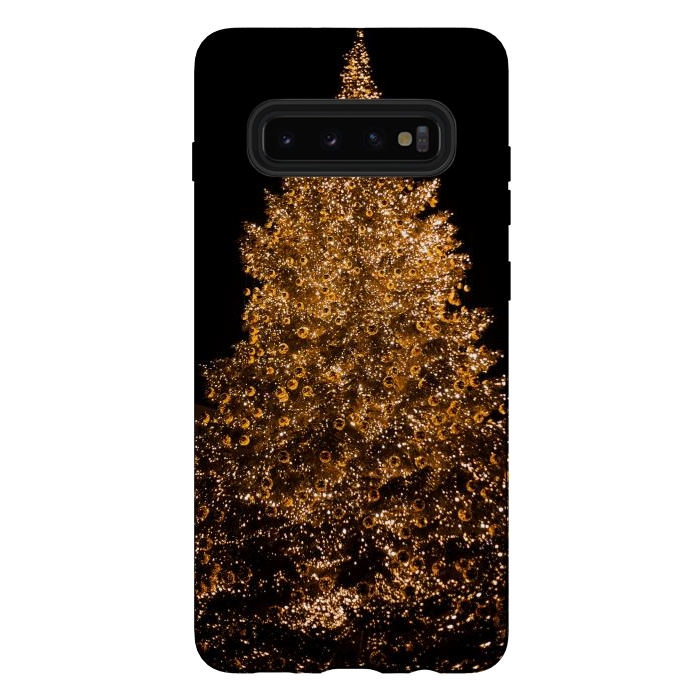 Galaxy S10 plus StrongFit Christmas tree by Winston