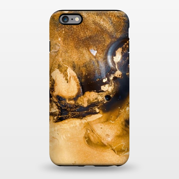iPhone 6/6s plus StrongFit Golden and black texture  by Winston