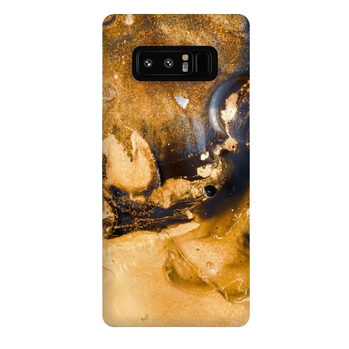 Galaxy Note 8 StrongFit Golden and black texture  by Winston
