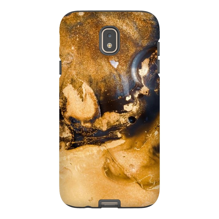Galaxy J7 StrongFit Golden and black texture  by Winston