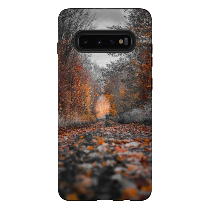 Galaxy S10 plus StrongFit Fall trees  by Winston