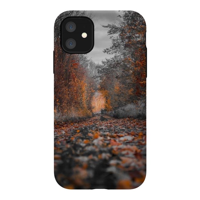 iPhone 11 StrongFit Fall trees  by Winston