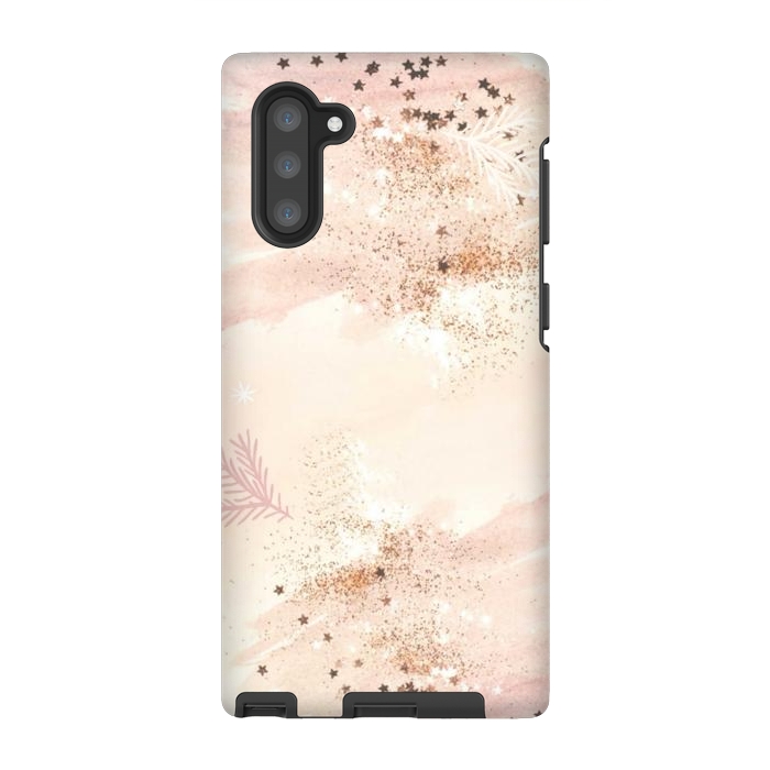 Galaxy Note 10 StrongFit Golden roses  by Winston