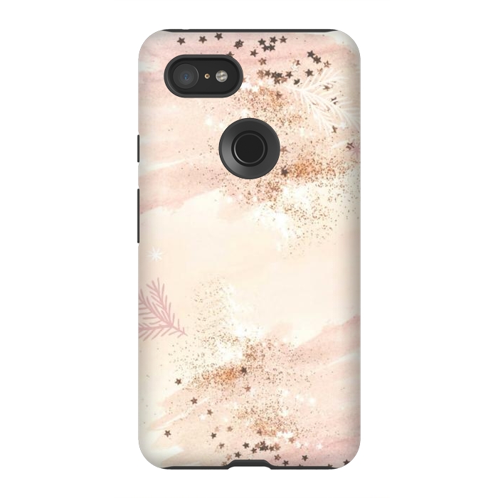 Pixel 3XL StrongFit Golden roses  by Winston