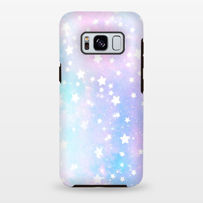 Galaxy S8 plus StrongFit Rainbow galaxy and stars by Oana 