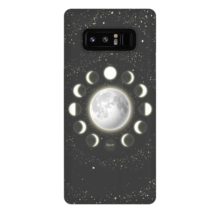 Galaxy Note 8 StrongFit Telescope Dreamy Shine-Phases of the Moon by ''CVogiatzi.