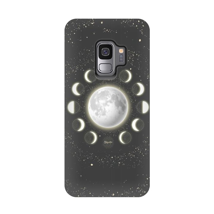 Galaxy S9 StrongFit Telescope Dreamy Shine-Phases of the Moon by ''CVogiatzi.