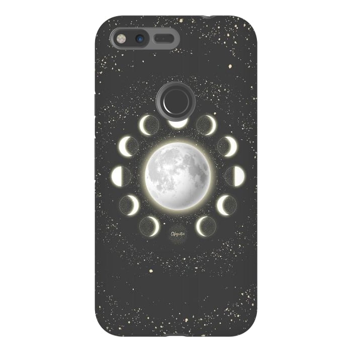 Pixel XL StrongFit Telescope Dreamy Shine-Phases of the Moon by ''CVogiatzi.