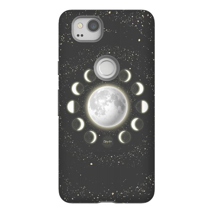 Pixel 2 StrongFit Telescope Dreamy Shine-Phases of the Moon by ''CVogiatzi.