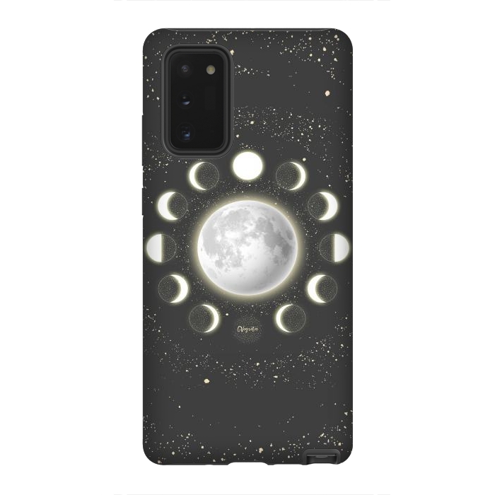 Galaxy Note 20 StrongFit Telescope Dreamy Shine-Phases of the Moon by ''CVogiatzi.