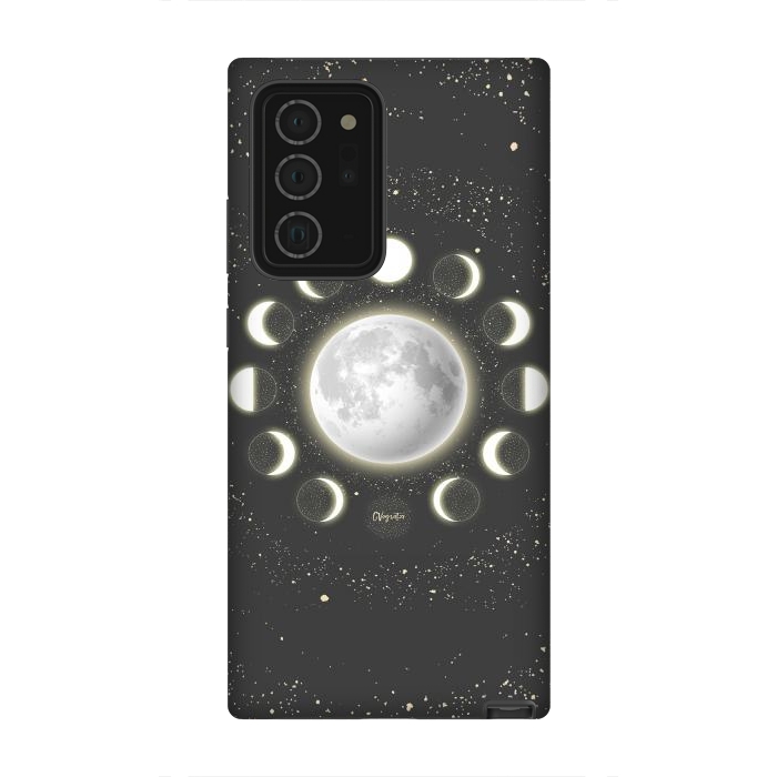 Galaxy Note 20 Ultra StrongFit Telescope Dreamy Shine-Phases of the Moon by ''CVogiatzi.