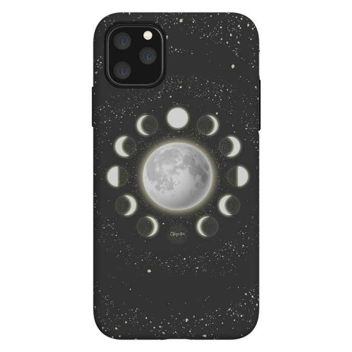 iPhone 11 Pro Max StrongFit Telescope Dreamy Shine-Phases of the Moon by ''CVogiatzi.
