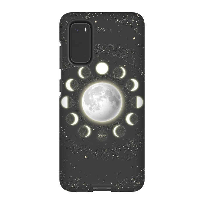Galaxy S20 StrongFit Telescope Dreamy Shine-Phases of the Moon by ''CVogiatzi.