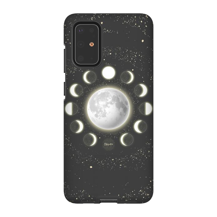 Galaxy S20 Plus StrongFit Telescope Dreamy Shine-Phases of the Moon by ''CVogiatzi.