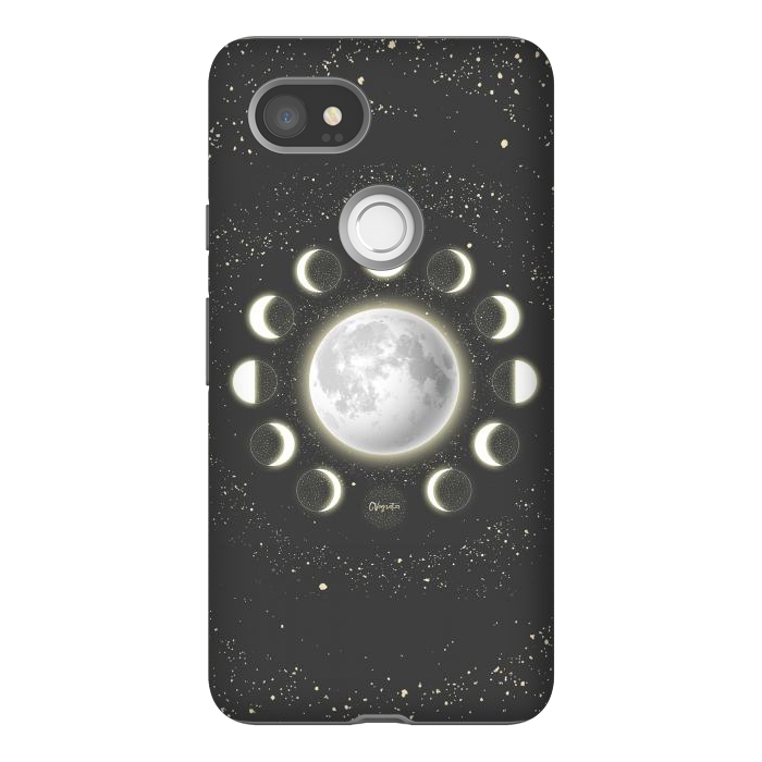 Pixel 2XL StrongFit Telescope Dreamy Shine-Phases of the Moon by ''CVogiatzi.