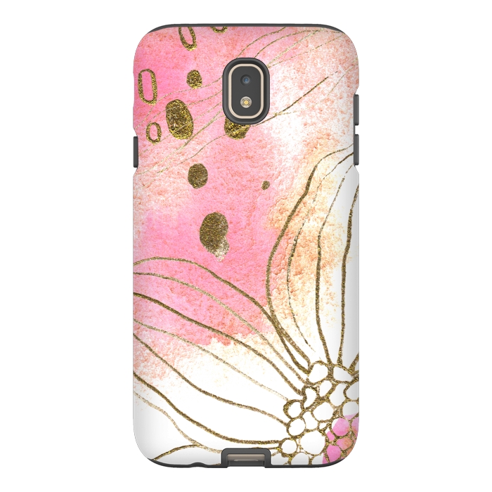 Galaxy J7 StrongFit Pink Dreams by Lena Terzi by Elena Terzi